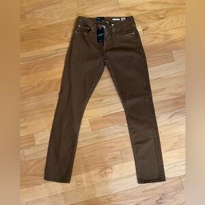 NOEND Men's Harrison Stretch Skinny Jeans" Brown 31